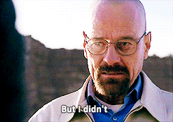 Intriguing Scene With Walter White Meme GIF