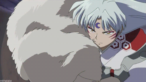 Inuyasha Attacking Anime Fights GIF
