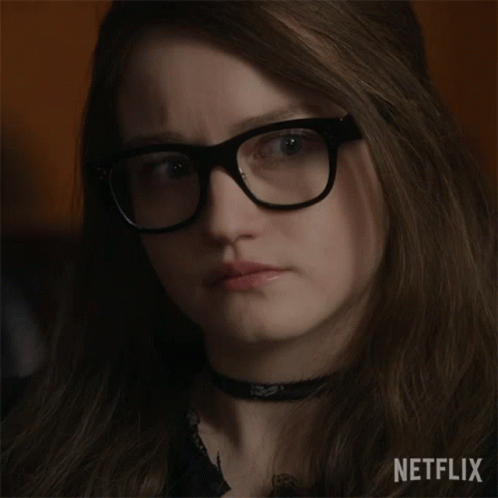 Inventing Anna Staring GIF