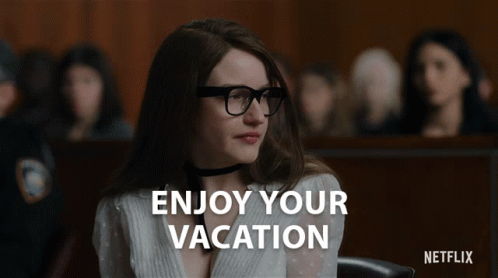 Inventing Anna Enjoy Your Vacation GIF