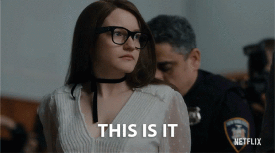 Inventing Anna Getting Arrested This Is It GIF