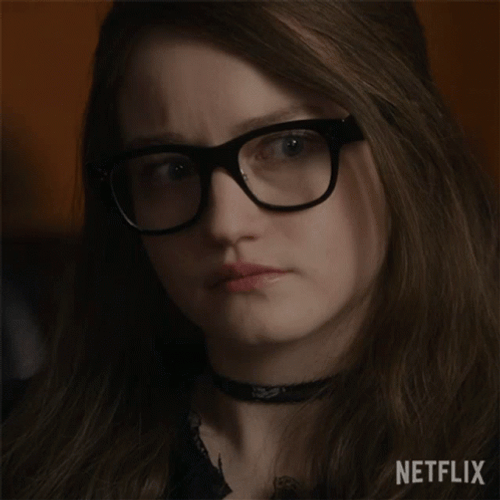Inventing Anna Staring GIF