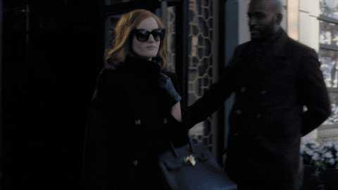 Inventing Anna Walking Out Of Door GIF