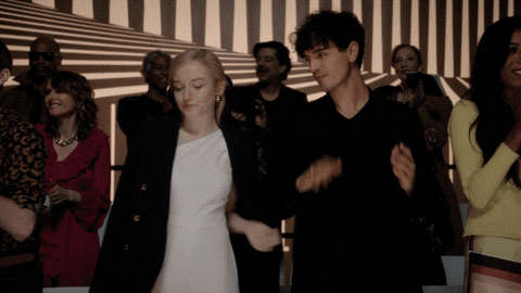 Inventing Anna Walking Out GIF