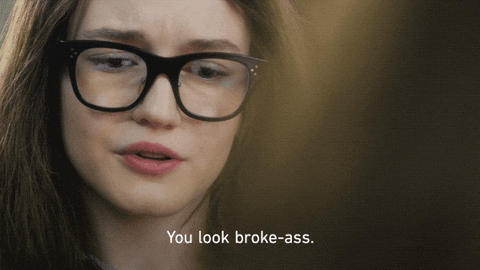 Inventing Anna You Look Broke-ass GIF