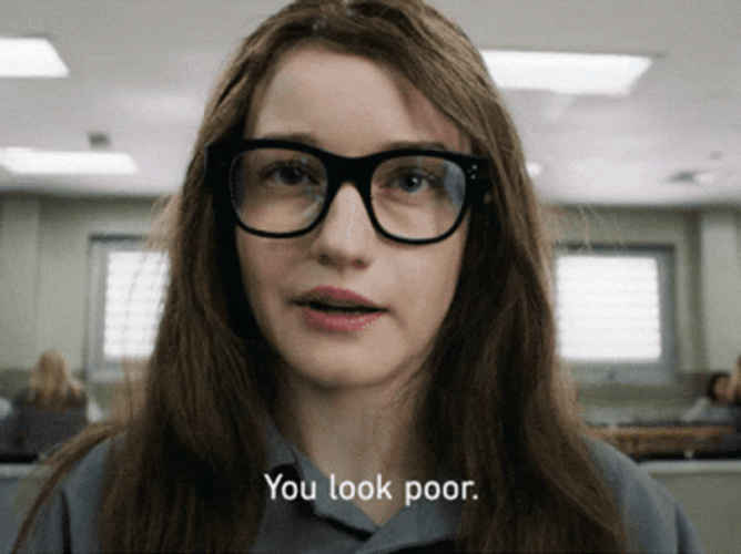 Inventing Anna You Look Poor GIF