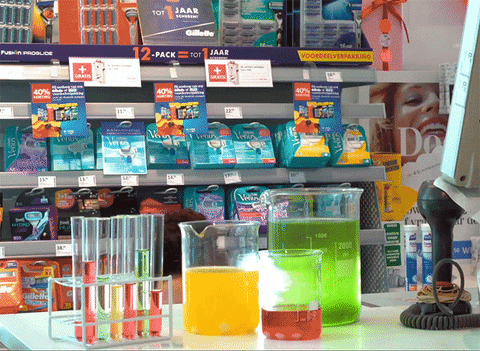Investigate Science Lab Experiment GIF