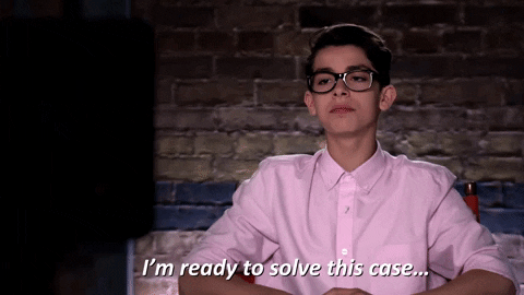 Investigate Young Guy Ready To Solve The Case GIF