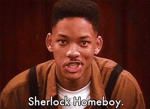 Investigates Will Smith Sherlock Home Boy GIF