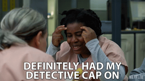 Investigation Definitely Had My Detective Cap On GIF