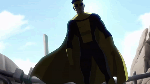 Invincible Mark Shadow GIF