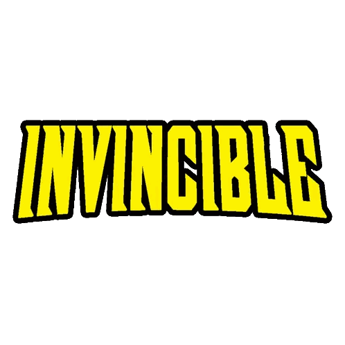 Invincible Word in Yellow and Red