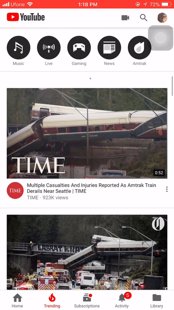 Ios 7 Iphone Youtube Watch GIF