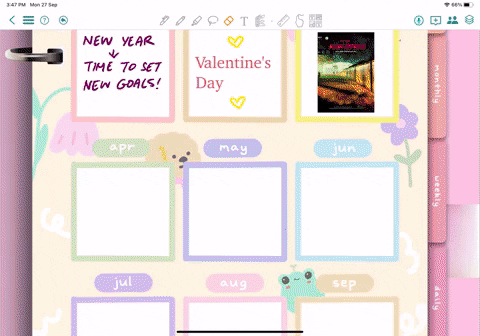 Ipad Pro Cute Keyboard GIF