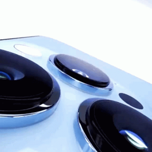 Iphone 14 Pro Triple Camera System Close Up GIF