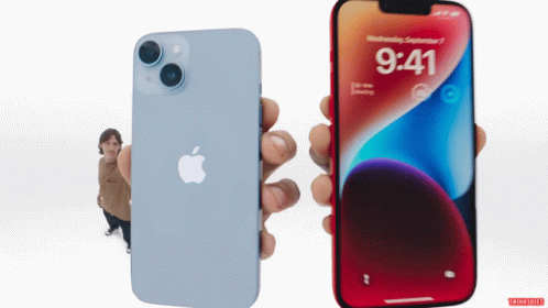 Iphone 14 Pro Moving Sideways Loop GIF