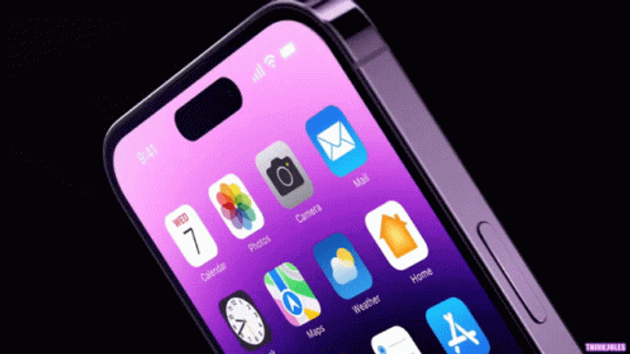 Iphone 14 Pro Status Bar Loop GIF