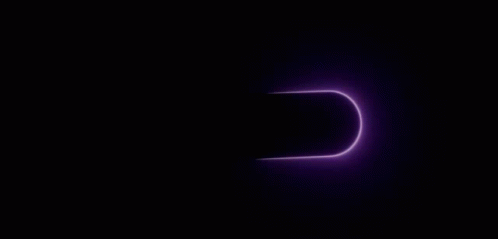 Iphone 14 Pro Status Bar Purple Backlight GIF