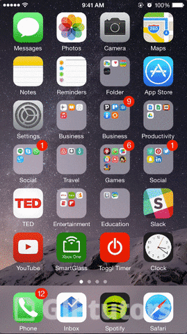 Iphone Ios 7 Calculator GIF