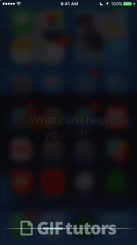 Iphone Ios 7 Siri Help GIF