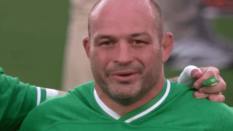 Ireland Rugby Player Rory Best GIF