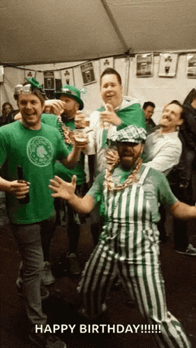 Irish People Happy Birthday GIF