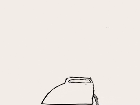 Iron Forming A Love Heart GIF