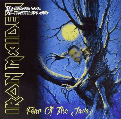 Iron Maide Fear Of The Jara Album Cover GIF