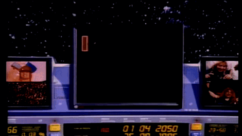 Iron Maiden Wasted Years Is Displayed On The Screen GIF
