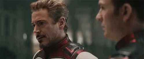Iron Man and Captain America Talking