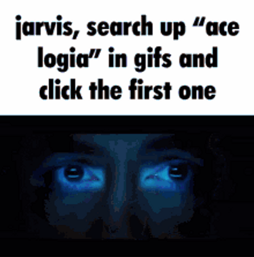 Iron Man Commanding Jarvis To Search Up Logia GIF