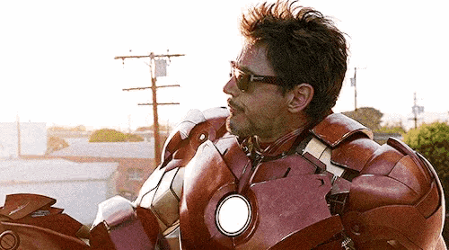 Iron Man Eating Gif GIF