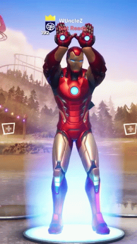 Iron Man in Front of Wuncanez 192 Screen