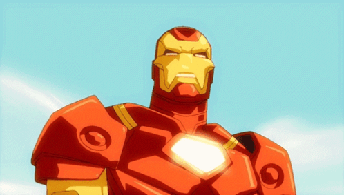 Iron Man in Sunglasses and Suit