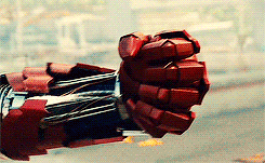 Iron Man Suit Up Hand Power GIF