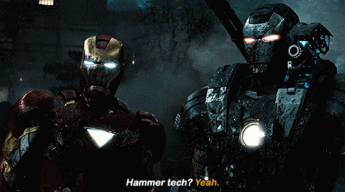 Iron Man With James Rhodes GIF