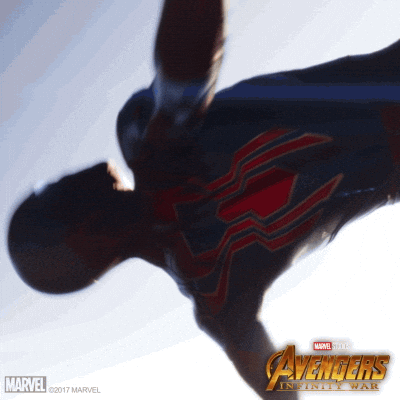 Iron Spider Fly Standing Slowly GIF