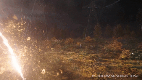 Iron Spider Trying To Make His Way Home GIF