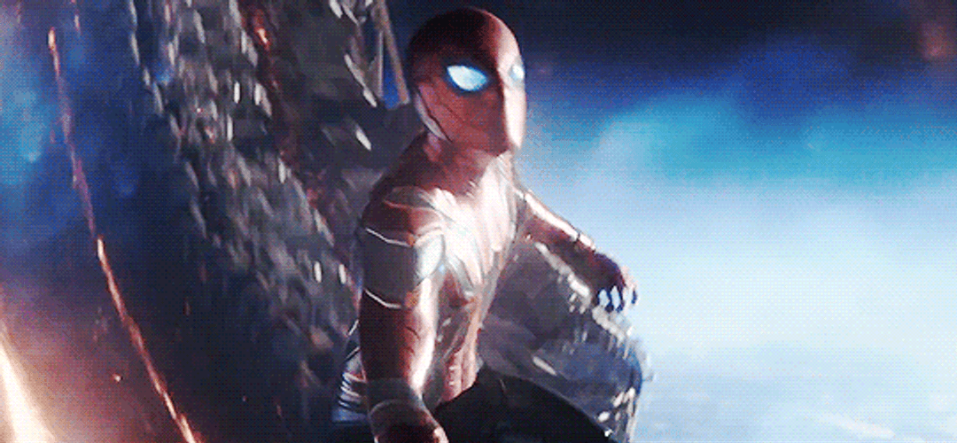 Iron Spiderman Suit GIF 