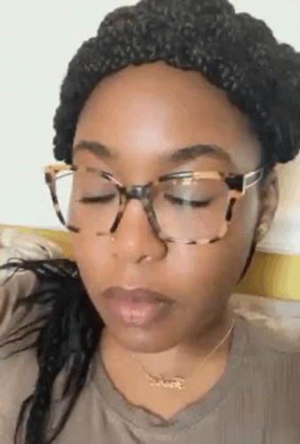 Irritated Girl Eye Roll Meme GIF