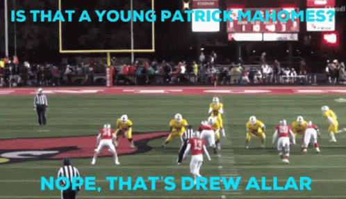 Is That A Young Patrick Mahomes Football Game GIF
