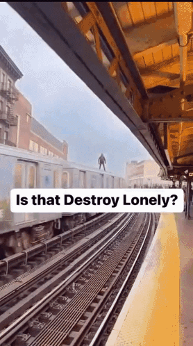 Is That Destroy Lonely Above Train GIF
