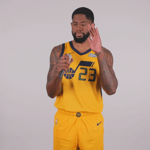 Is This Thing On Royce O'neale Mic Drop GIF