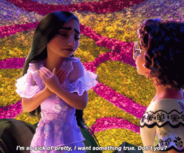 Isabela And Mirabel Talking Encanto GIF