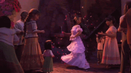 Isabela Madrigal Dancing With Her Family GIF