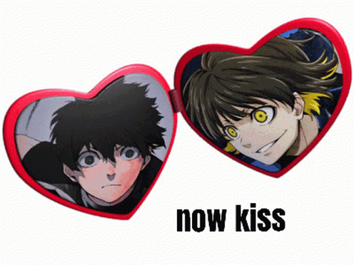 Isagi And Meguru Bachira Now Kiss GIF