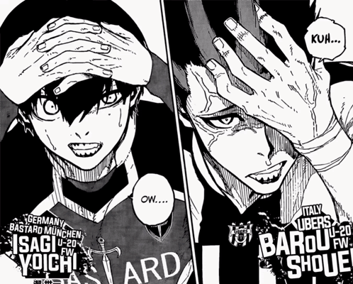 Isagi Yoichi And Barou Shoei Hedgehogs GIF