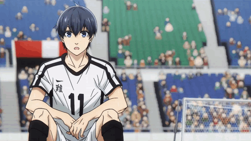 Isagi Yoichi Anime Outro GIF