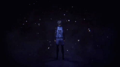 Isagi Yoichi Flying Puzzle Pieces GIF