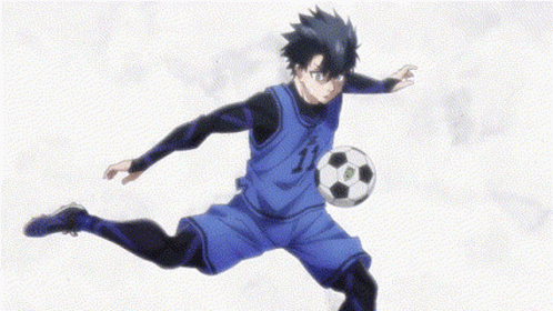 Isagi Yoichi Hits Goal GIF